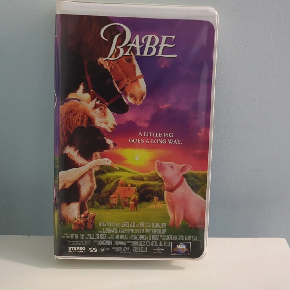 Babe Vintage VHS 1995